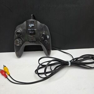 DreamGEAR Plug N Play 50 in 1 TV Game Console DGUN-853 Smoke Black Retro